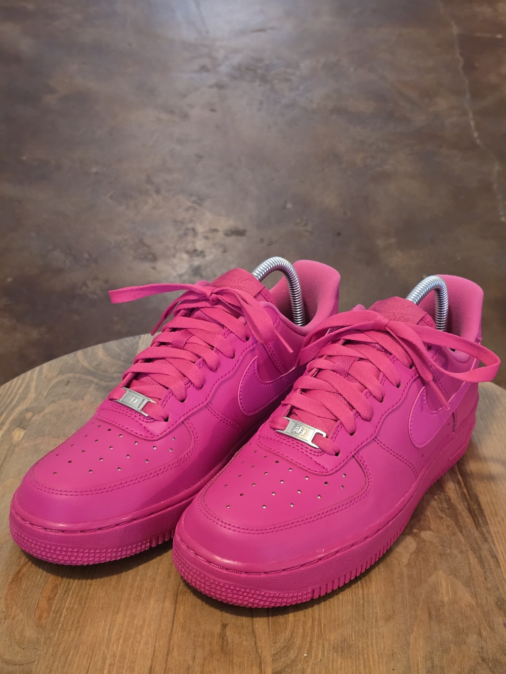 Nike Air Force 1 ‘07 Low Fireberry Pink Sneakers Women’s Size 8.5 DD8959-600